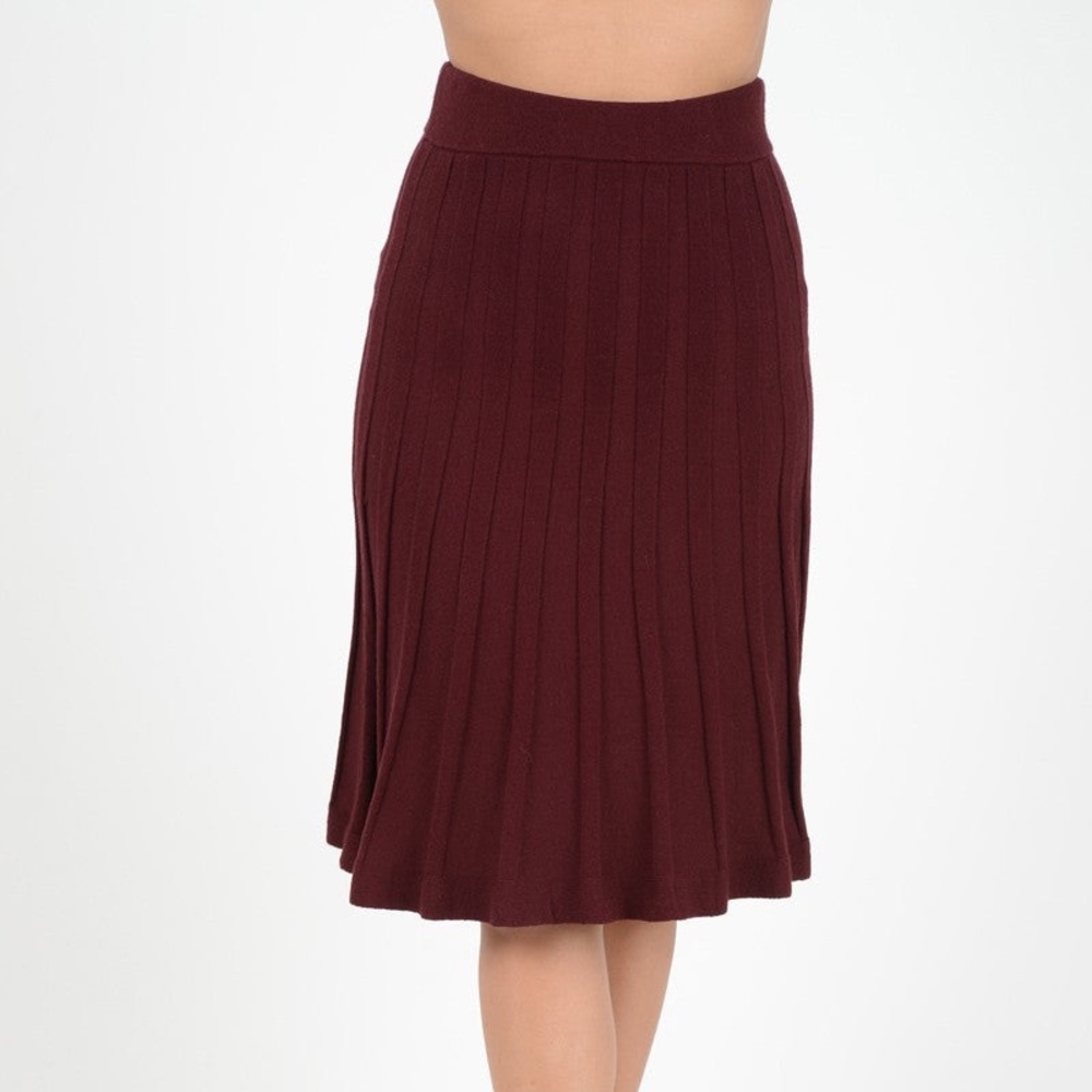 Knit Pencil Skirt